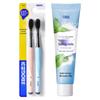 Frog Soft Silk Charcoal Toothbrush & Toothpaste Set