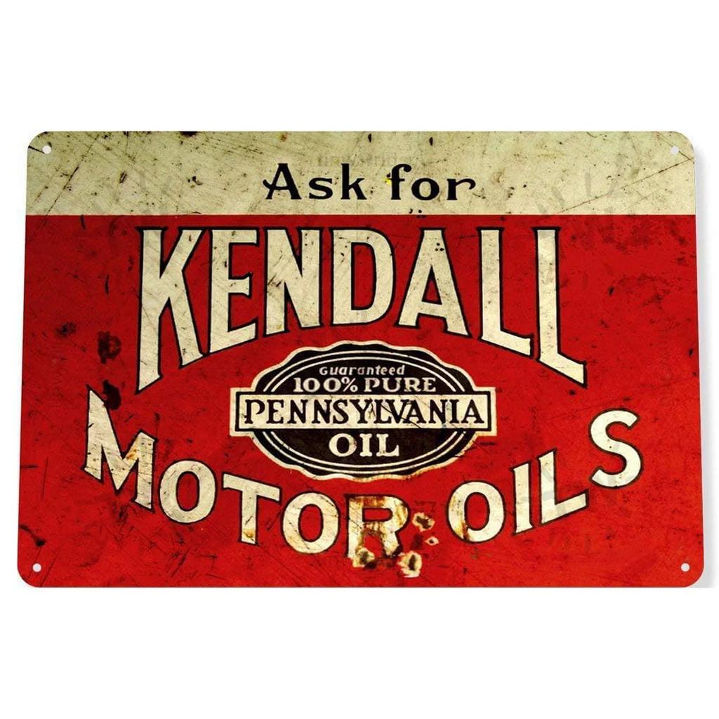 Rostig Skratt Retro Gasolja Metallskylt - Rolig Plakett Dekor - Bar/Pub/Garage Väggkonst