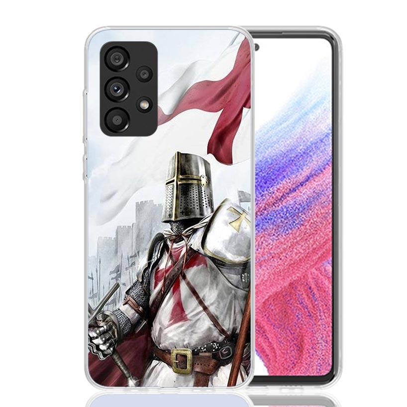 Knights Templar Crusades Phone Case for Samsung Galaxy A17 A16 A15 A14 A13 A57 A56 A55 A54 A53 A37 A36 A35 A34 A33 A26 A25 A24 A