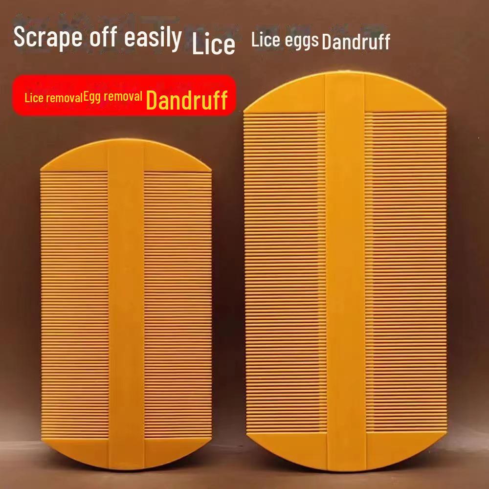 Dandruff and Lice Removal Comb: Super Dense Teeth for Girls and Children, Cleansing Tool