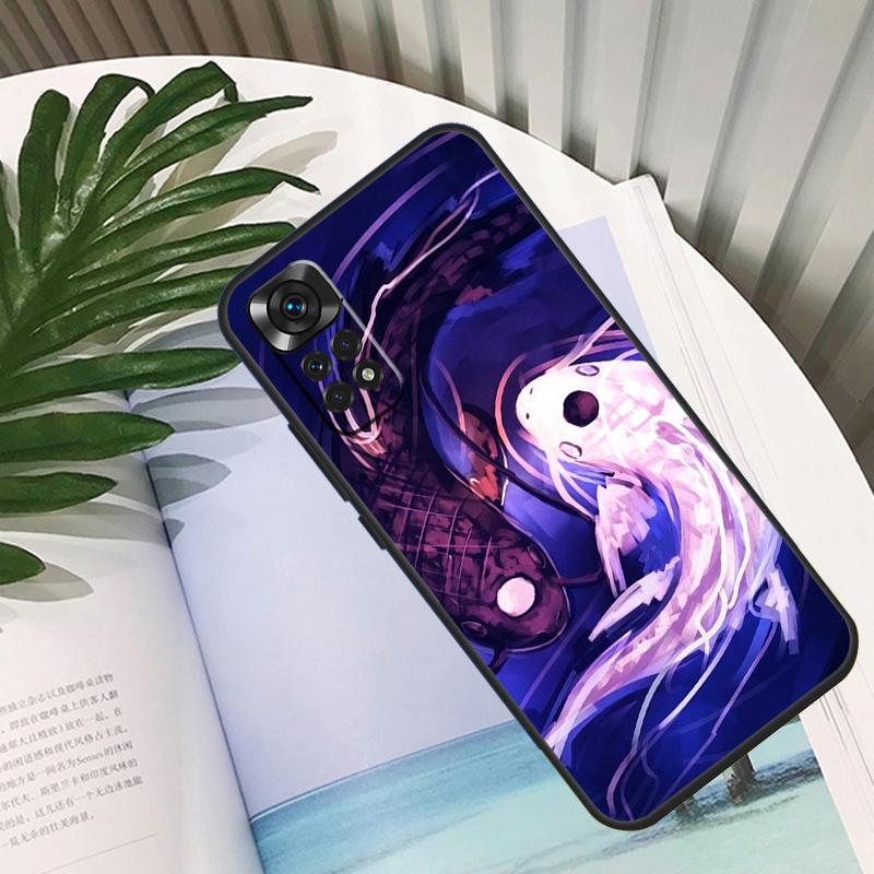 Koi Fish Carp Funda For Xiaomi Redmi Note 14 13 10 11 12 15 Pro Plus Case For Redmi 15C 14C 10C 12C 13C 15