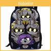 Anime Murder Drones Backpack Oxford Spacious School Bags For Gifts Children