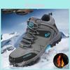 Men's Winter Snow Boots Warm And Waterproof Hiking Shoes With Elegant Look