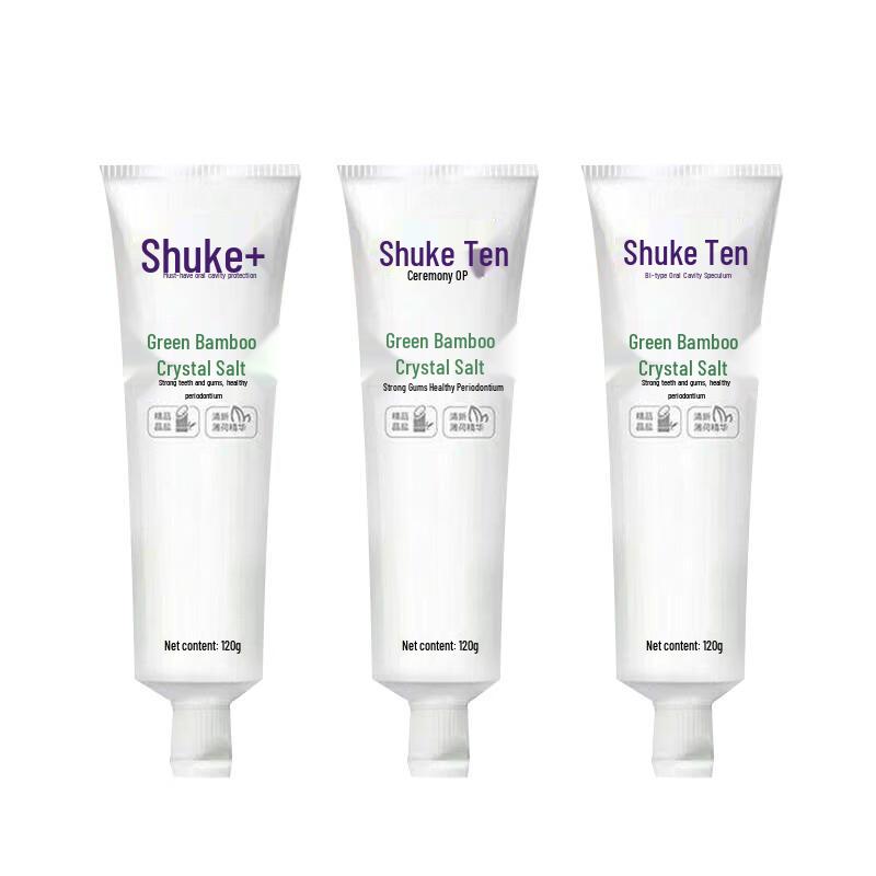 Shuke Green Bamboo Crystal Salt Toothpaste