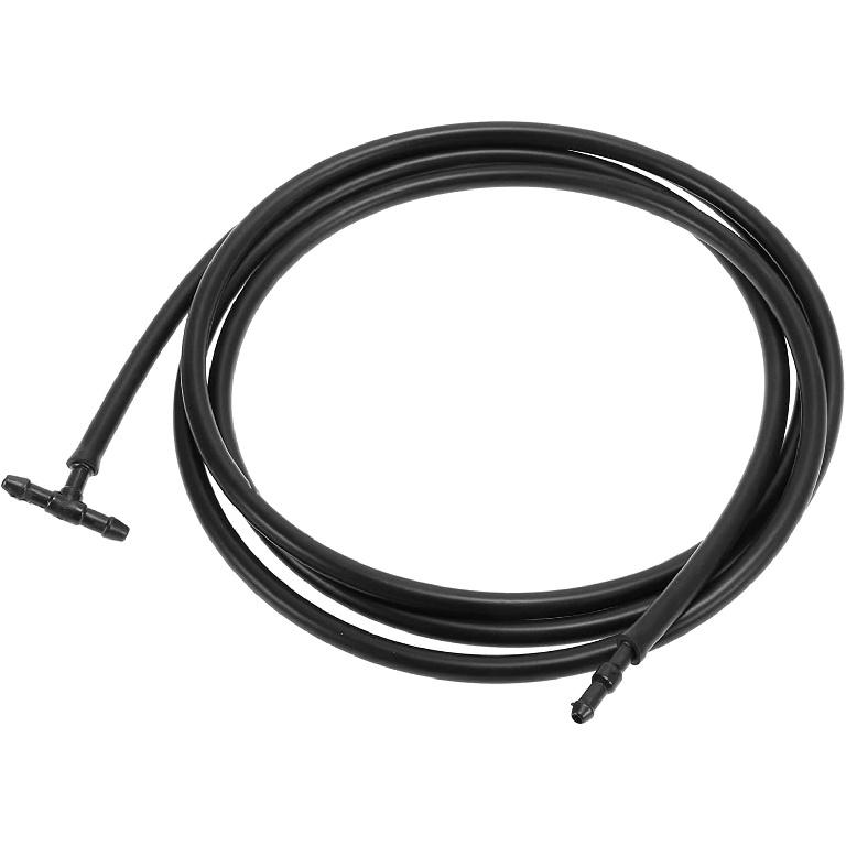 Unifizz 2 Meters Windshield Washer Hose with 2pcs Connectors Replaces 8E5Z17603A 7pcs Front Windshield Washer Nozzles for Lincoln MKZ for Ford Fusion