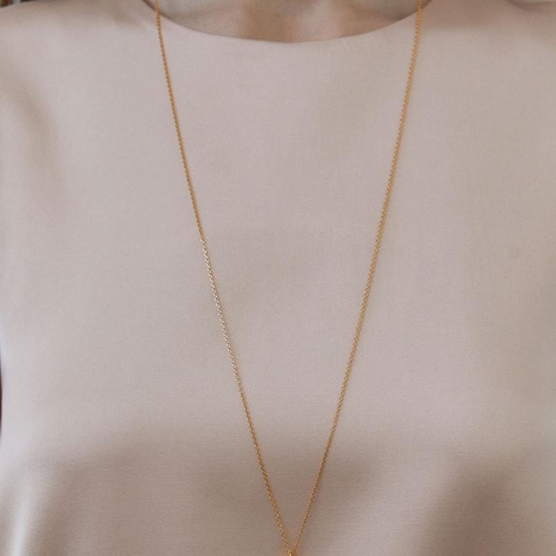 LOVE ME MONSTER Mont Long Chain Necklace (L243MNK070)