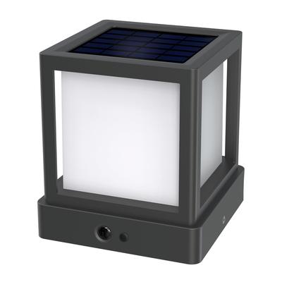 Takasho ExLights Solární světlo VESTA Tmavé Venkovní Solární Bezpečnostní Senzor Přiblížení ABS Multi-Play Šedá, Světlo, Světlo, Jasné, Dlouhotrvající Světlo, Světlo,