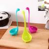 Versatile Plastic Long Handle Soup Spoon Set Ideal For Kitchen And Dining Use