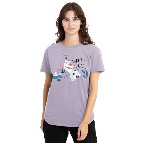 Frozen Womens/Ladies Wayyy Cool Olaf T-Shirt