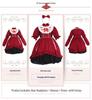 Pinse Clothing Spanish Lolita Halloween Princess Dress for Kids - Wine Red Loli Photography Costume
