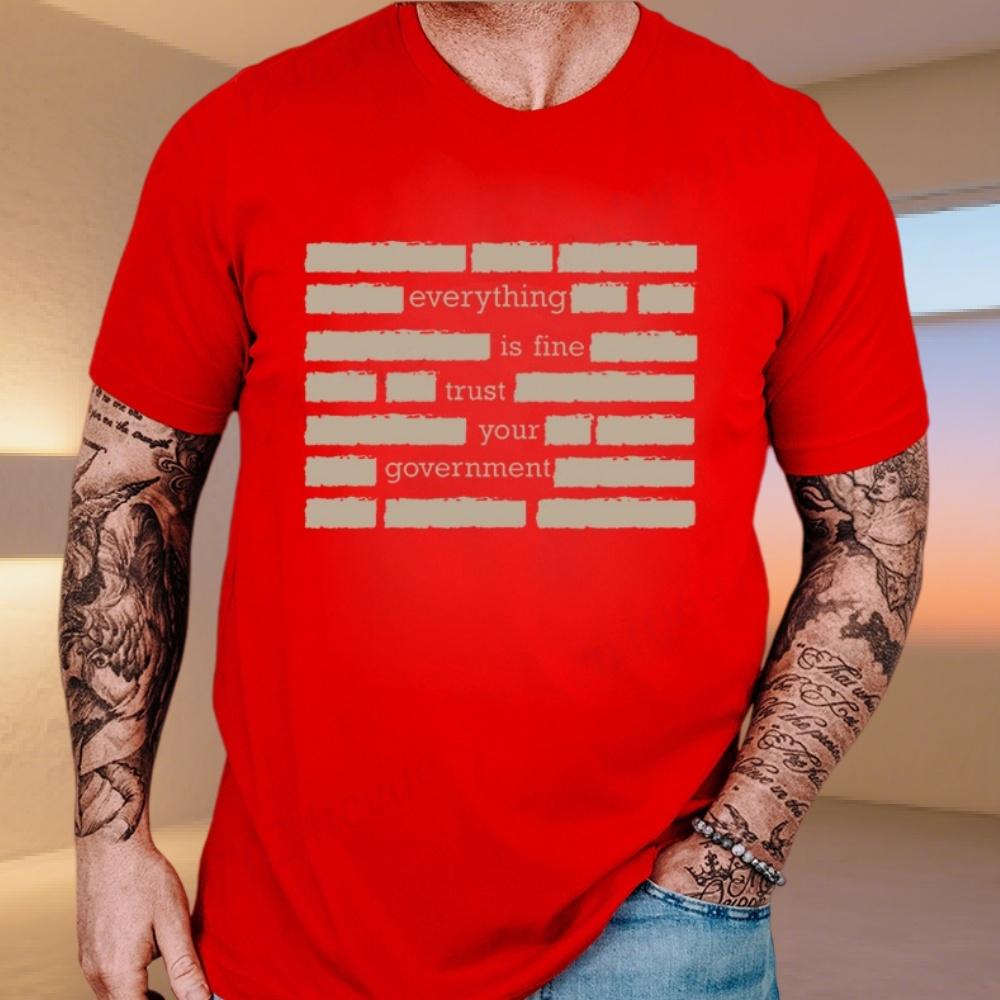 Fashion Pattern Unisexs Tshirt 100 Cotton Printed Loose And Casual Comfortable And Trendy Tshirt