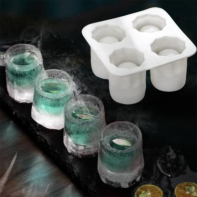 Eisbecher-Würfelform macht S-Gläser, Eisform, originelle Geschenke, Eiswürfelform, Sommer-Trinkwerkzeug, Eis-S-Glasform