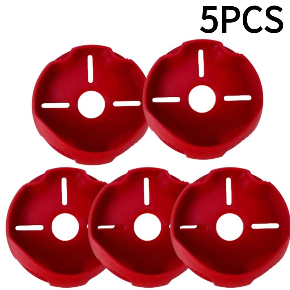 Electric Drill Dust Collector Reusable Drill Dust Box Red Dust Bowl Device Dustproof Coll ection Devices 1-5pcs