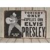 ElvisPresleyAlumSign M1 Elvis Presley Tin Metal Sign - Vintage Live In Concert Ad Style, Man Cave Poster