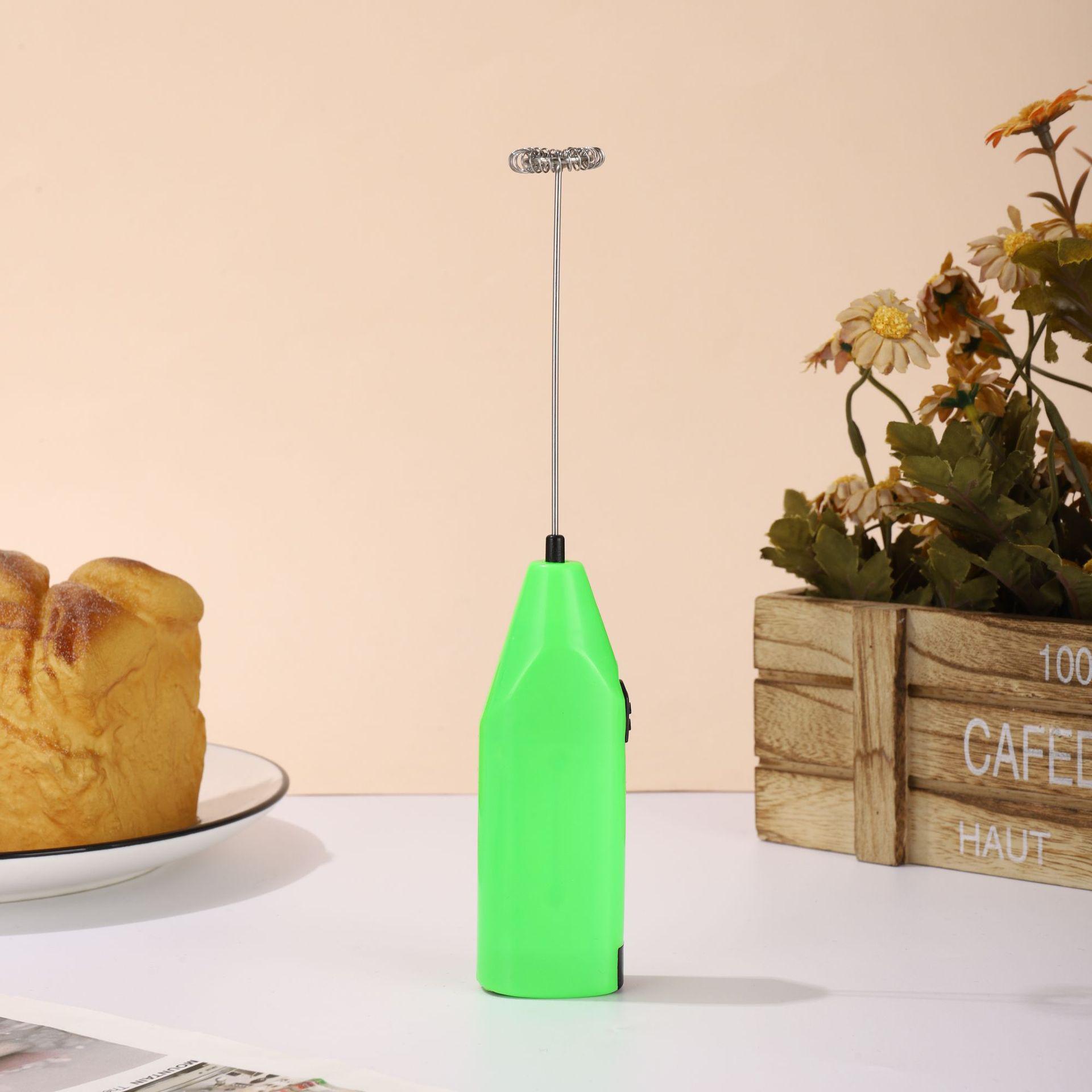 

Electric Milk Frother & Handheld Mixer: Coffee Stirrer & Egg Beater