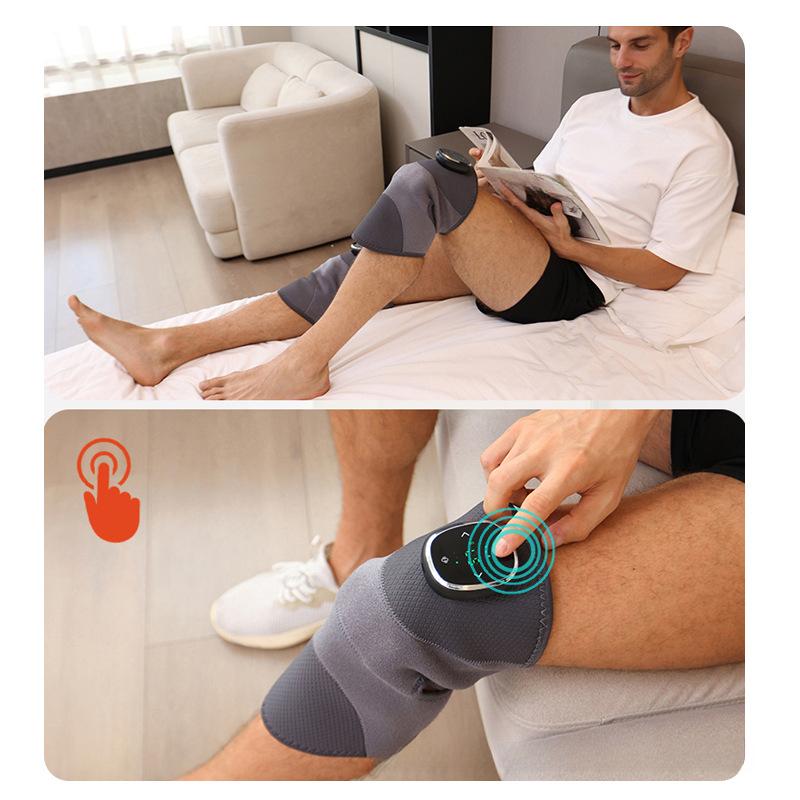 Graphene Hot Compress Knee Massager Knee Joint Heating Massager Knee Warm Vibration Care Instrument
