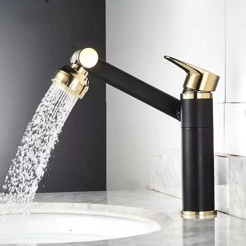 Lucky Cat Universal Rotating Basin Faucet