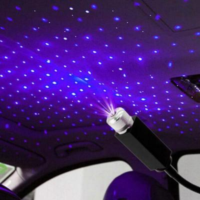 Mini 5V USB Car Roof Star Projector LED Starry Sky Night Light Atmosphere Galaxy Lamp Romantic Ceiling Decoration For Room Party