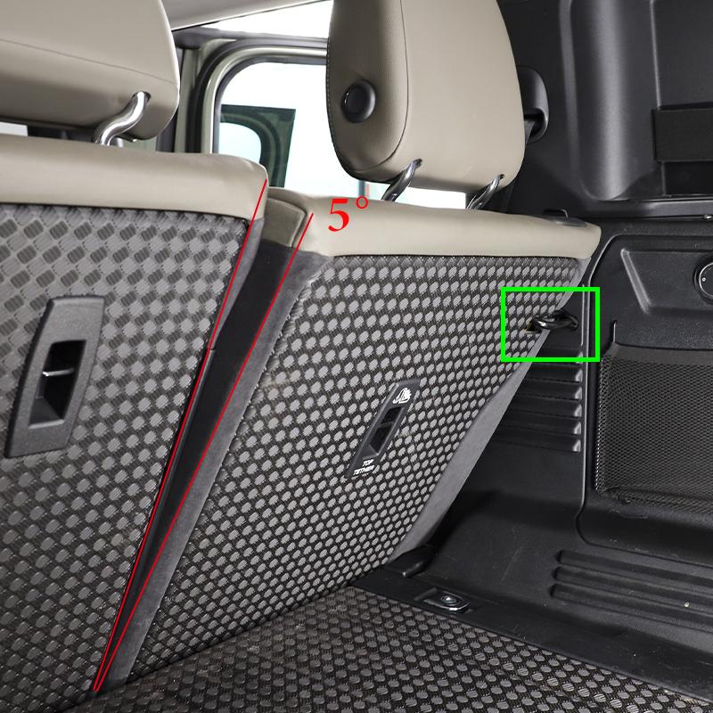 For Land Rover Defender 110 -2024 Aluminum Alloy Car Rear Seat Backrest Angle Adjustment Bracket Auto Modified Accessories