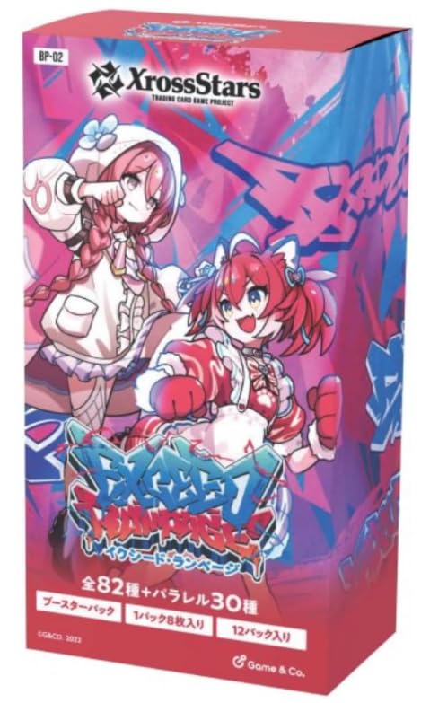 Xross Stars Booster Pack Exceed Rampage 1 (Unopened BOX)