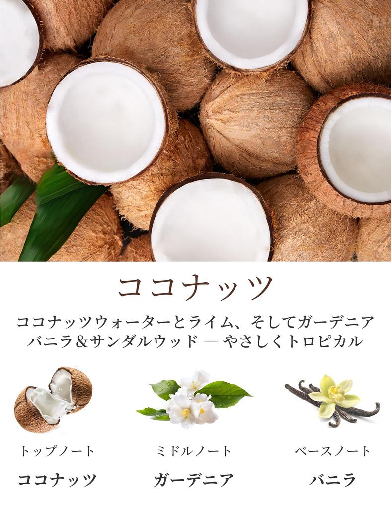 Car Wood with Sun Visor Clip Coconut Scent Natural Wood Long