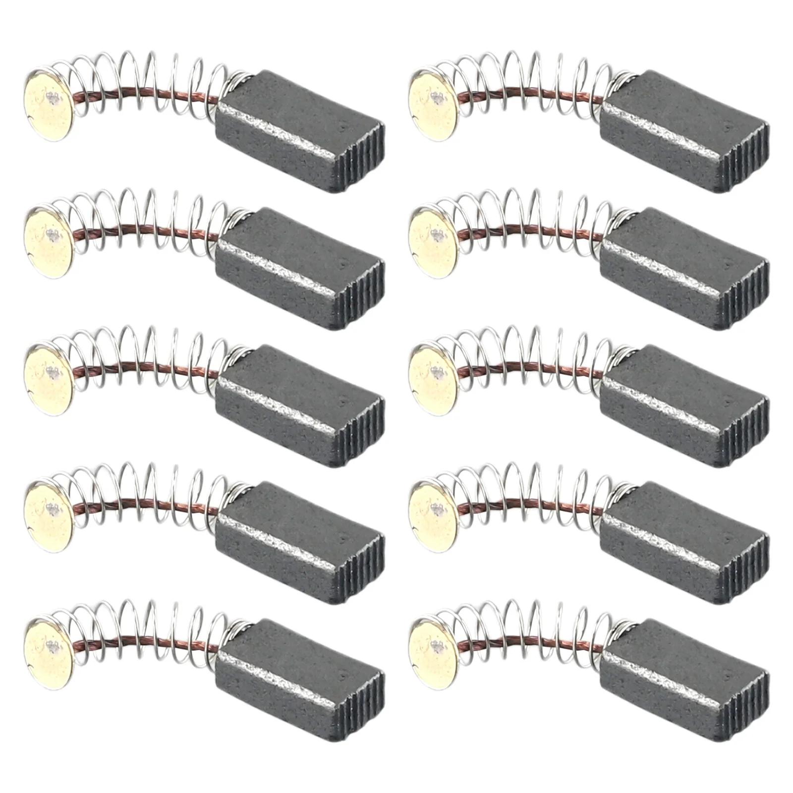 

10pcs Motor Carbon Brushes Set 5*8*15mm For Bosch Electric Motor Power Drill Replacement Carbon Brush Power Tool Accessories China Mainland