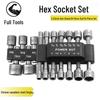 Hexagonal Non-Magnetic Socket Head Drill and Screwdriver Set