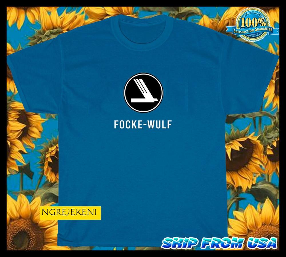 New Focke Wulf Aircraft White Logo american funny t shirt SIZE S-5XL Unisex T-Shirt S