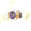 Alexandrite Oval Cut  Gemstone With 925 Sterling Silver Ring For Men's #A643 JL375656944132