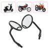 Rear View Mirror 3.4in Wide   Handlebar Rear View Mirrors for Motorcycle