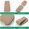 Car Sun Visor Eyeglass Hanger Clip Universal Leather Glasses Ticket Card Holder Sunglasses Storage Clip Multi-Function Accessory