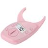 Pink Body Fat Monitors Portable Digital Skinfold Measurement Tester Measuring Caliper