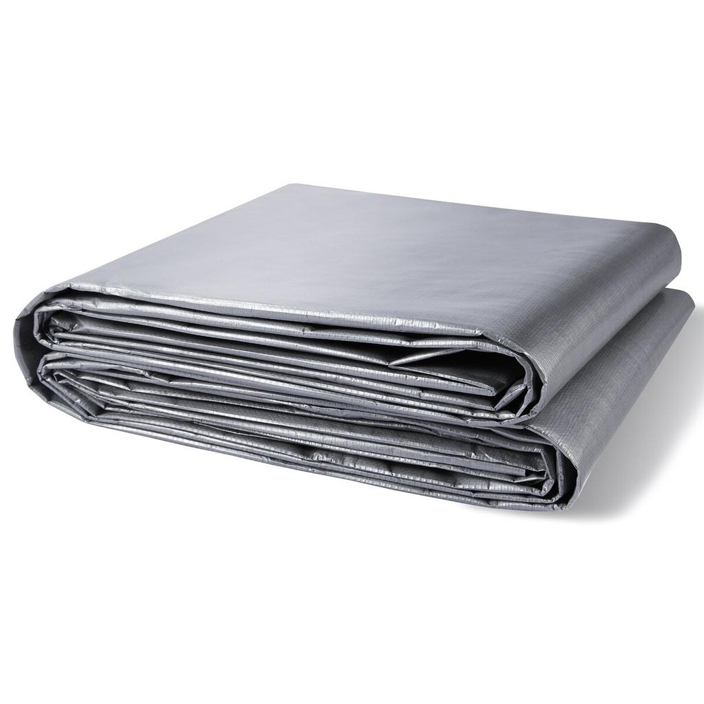 Tarp Waterproof 20x30 ft, Plastic Poly Tarp Cover 10 Mil, Multi Purpose Tear UV and Temperature Resistant Outdoor Tarpaulin with High Durability