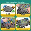 Cross-Chain Geometric Triangle Chess: Desktop Puzzle & Logic Training Game