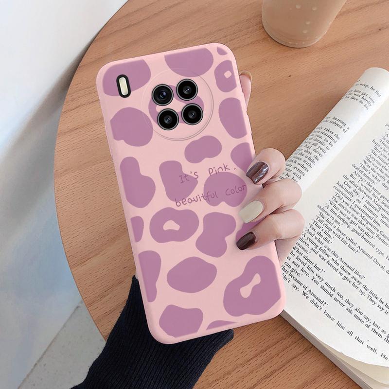 For Honor 50 Lite Huawei Nova 8i Phone Case Fashion Leopard Print Cover Soft Silicone Shockproof Fundas For Honor 50Lite Coque