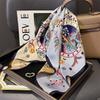 14 Momme 100% Natural Twill Silk Scarf Women Neck Double Side Female Foulard Headband Shawl Wrap Square Hijab Bandana Scarves