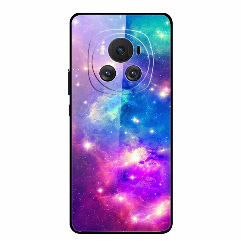 Tempered Glass Case For Honor Magic 6 Pro Case 6.8" Soft Edge Hard Glass Back Cover For Honor Magic6 Pro Phone Case Fundas Shell