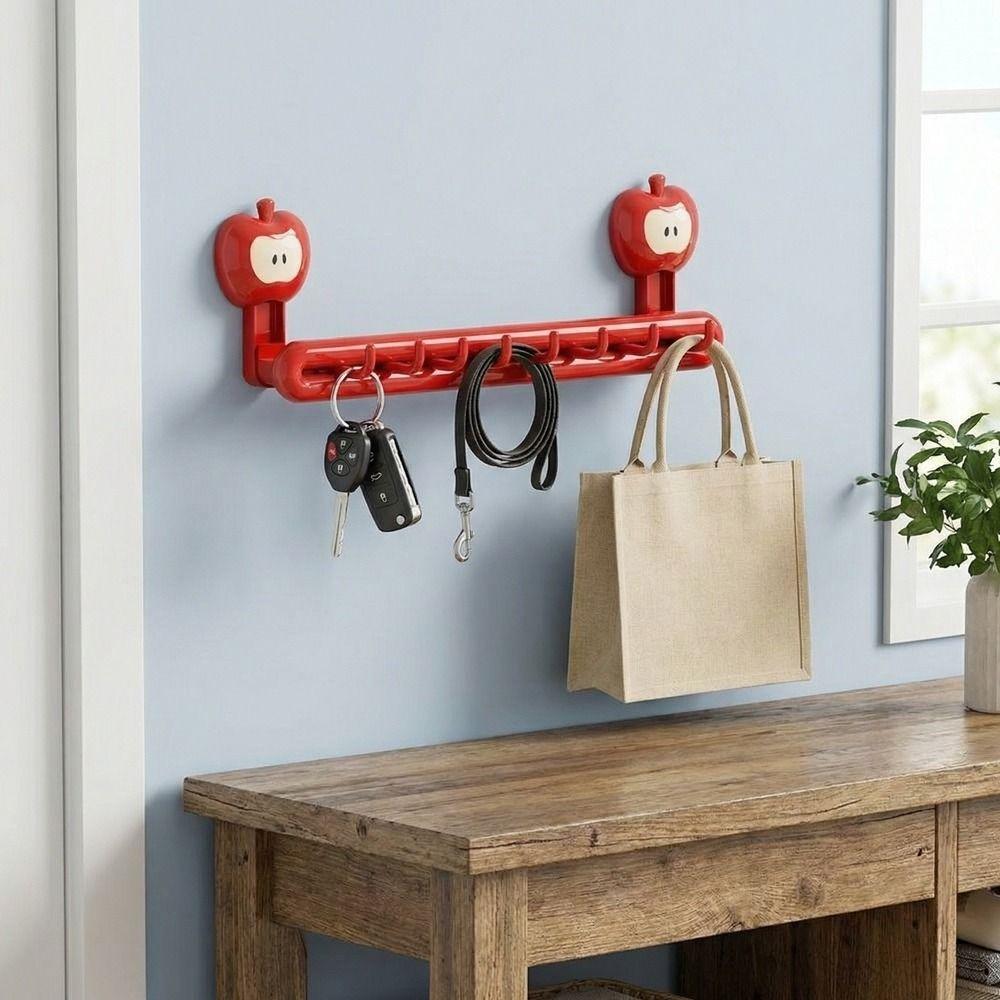 Nástěnný stojan na ručníky Velkokapacitní koupelnová tyč na ručníky Stojan na ručníky s přísavkou Kuchyně