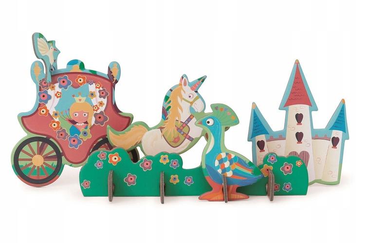 2D/3D Princess Puzzles for Kids