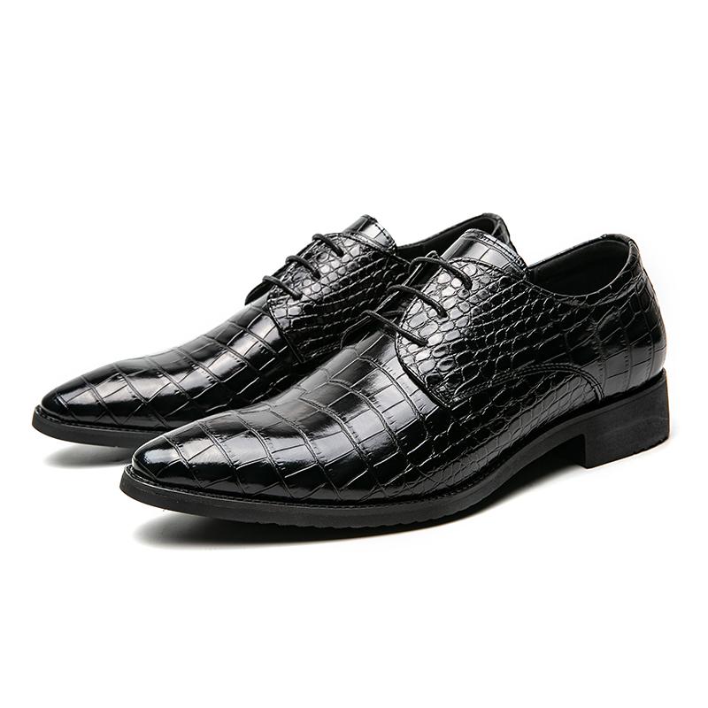Classic Dress Shoes Man British Business Party Oxford Very Pointed Leather Shoes For Men Formal Leather Social Shoes Men