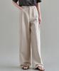 MALOUPE 9160 Linen Wide Pants (Beige)