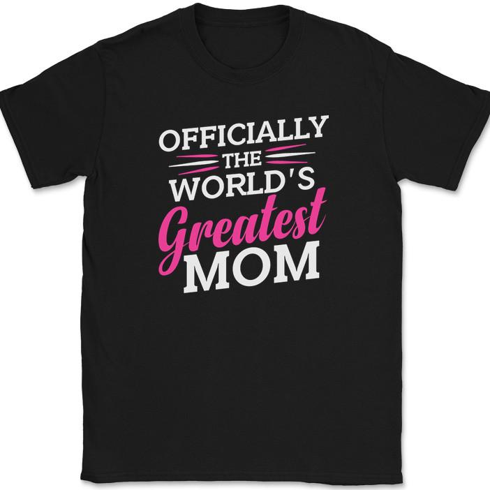 

Офіційно Найкраща Мама у Світі Футболка Подарунок на День Матері Святкова Смішна Футболка 3XL