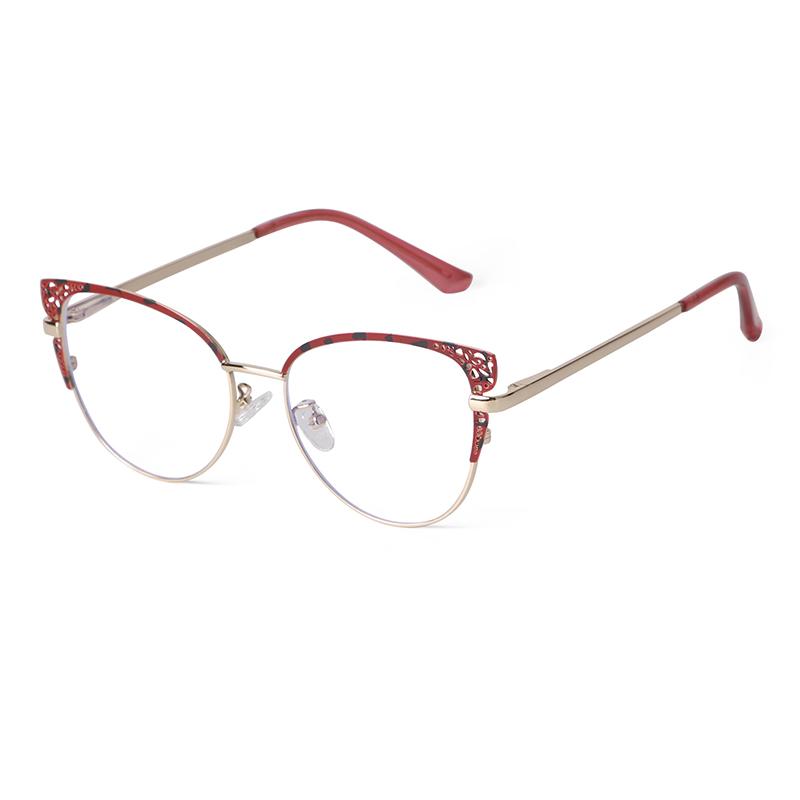 

Vintage Cat Eye Clear Lens Anti Blue Light Blocking Glasses Women Men Trend Pink Frame Computer Eyeglasses Retro Eyewear Female