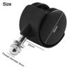 4 Pieces For Electric Heater Casters To Replace Wheels for Oil Heater with 15 Inch Size and 8mm Thread Diameter High Stability