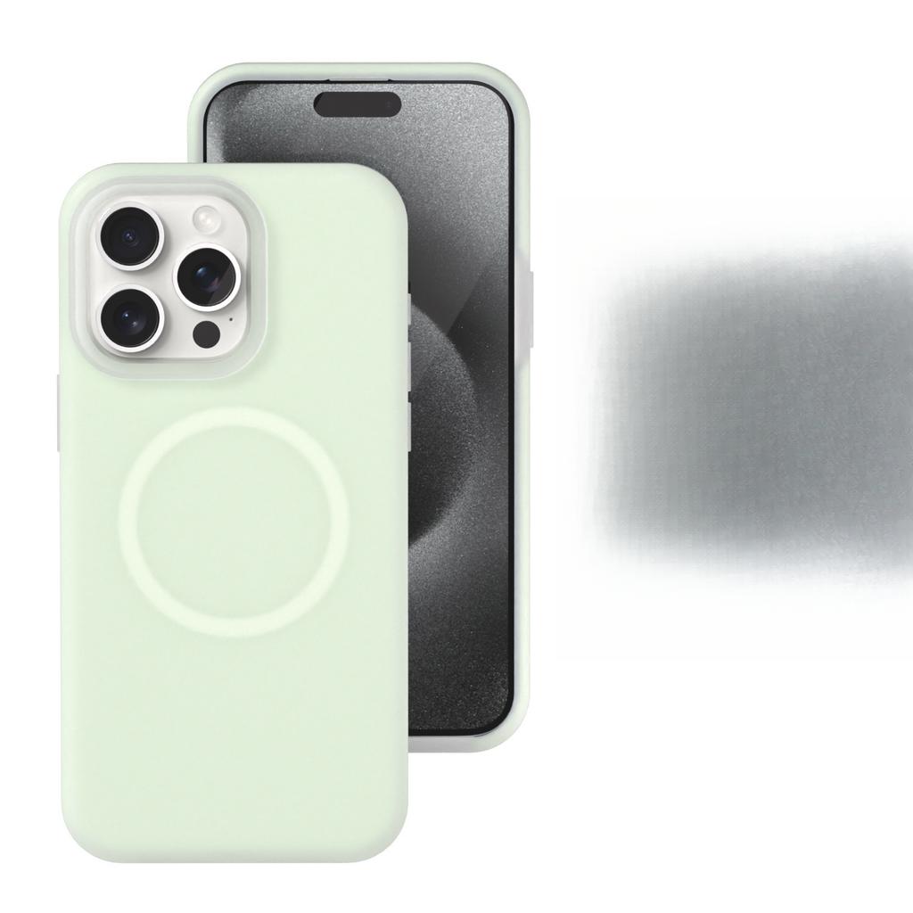 Anwendbar auf iPhone16proMax Jelly Magnetische Lade Handyhülle Apple 15 Flüssigsilikon 14 Sturzschutzhülle