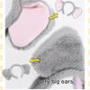 Soft Elephant Plush Headband for Children Fashion Hairpieces Ornament for Makeup Application and Skin Care Routines