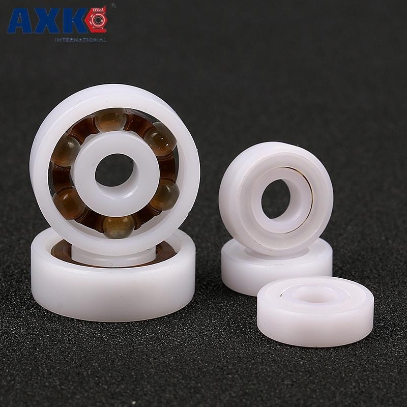 AXK 603 604 605 606 607 608 609 Nylon Cage POM Plastic Bearings With Glass Balls Deep Groove Ball Bearing