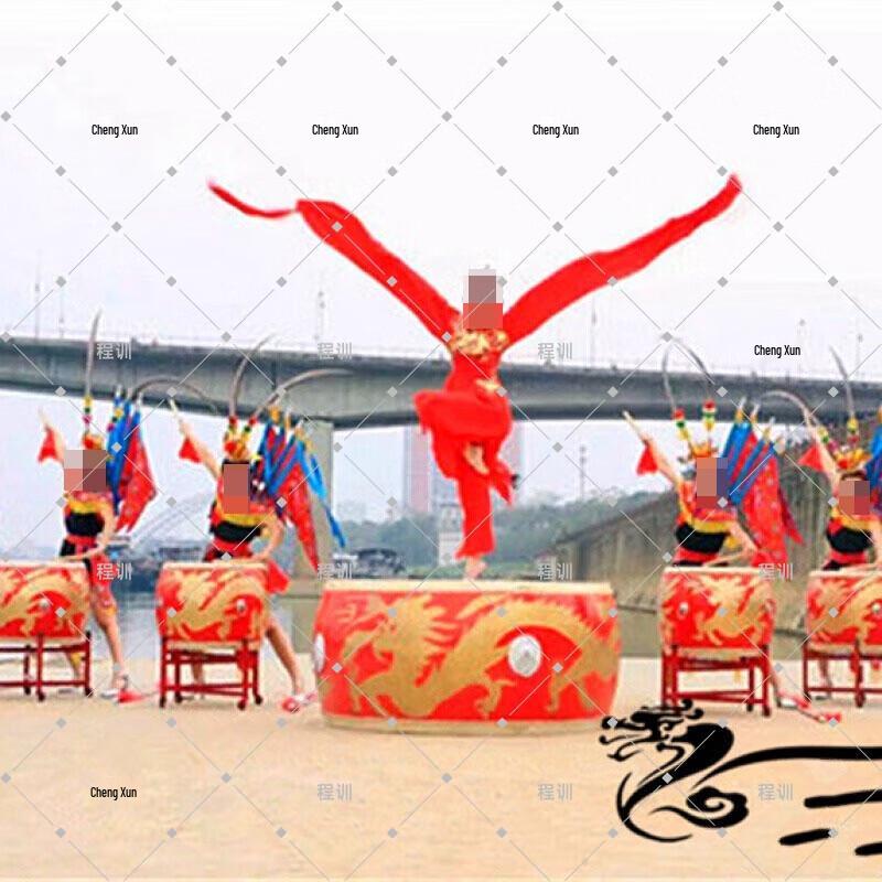 Traditional Chinese Performance Drum