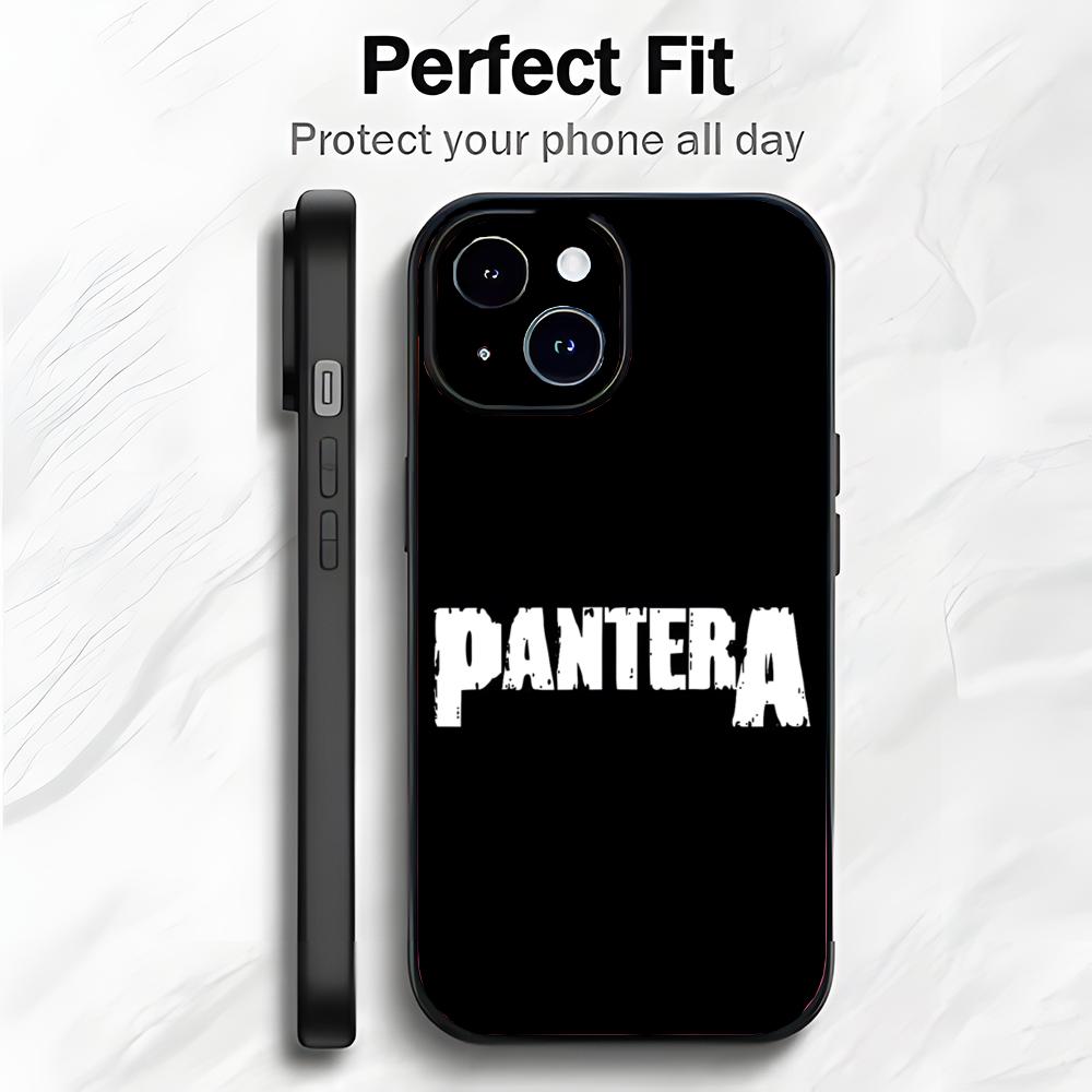 

Heavy Metal Band P-Pantera Phone Case Phone Case Soft Packaging Lightweight For iPhone17 16 15 14 13ProMax iphone17air