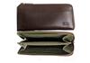 PLUS EIGHT ONE +81 Men's Long Wallet, Genuine Leather, Thin, Large Capacity, Made in Japan with Tochigi Leather, Slim, Premium Leather, L-Shaped